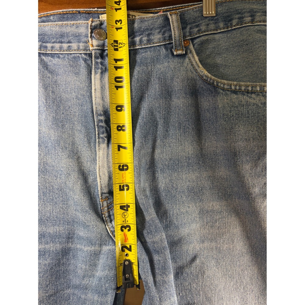Levi's 550 Jeans Mens 40x30 Blue Relaxed Fit Tapered Leg Denim Pants - Picture 6 of 8